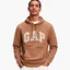 Худи мужское Gap Heritage Logo 265Bzbrn Brown 546844261
