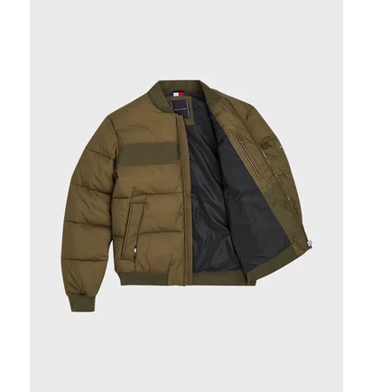 Бомбер мужской Tommy Hilfiger High Loft Olive MW0MW28722