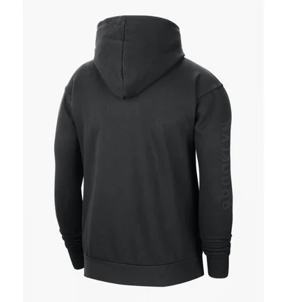 Худі чоловіче Air Jordan Brooklyn Nets Courtside Statement Edition MenS Nba Fleece Pullover Hoodie Black DR6997-010