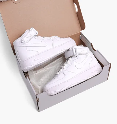 Кросівки жіночі Nike Air Force 1 Mid Triple White Dd9625-100