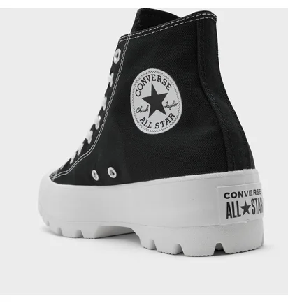 Кроссовки женские Converse Chuck Taylor All Star High Top Lugged Casual Shoes Black 565901C