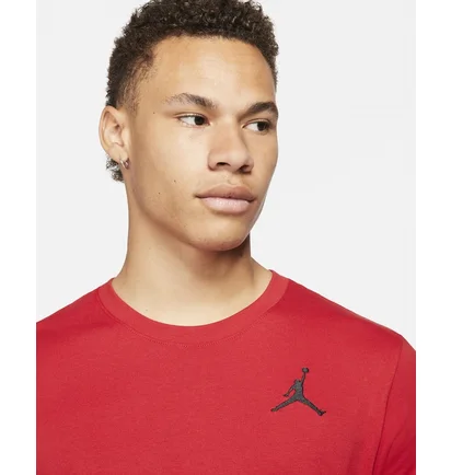 Футболка чоловіча Air Jordan M J Jumpman Emb Ss Crew Red DC7485-687