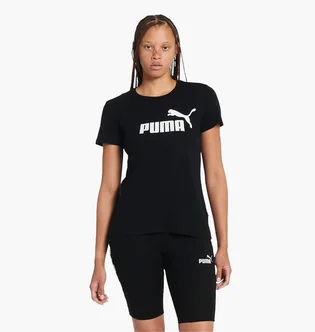 Футболка женская Puma Essential Logo Tee Black 586295-01