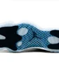 Кроссовки мужские Air Jordan 11 Retro White/Blue 378037-123