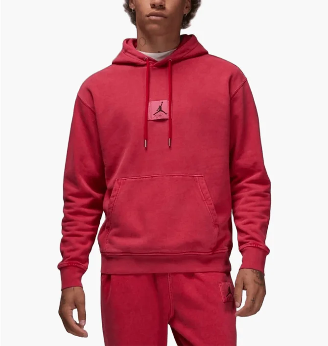 Худи мужское Air Jordan Essential Statement Wash Hoodie Red FV7290-619