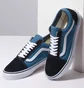 Кеды унисекс Vans Old Skool Black/Blue VN000D3HNVY