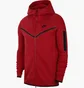 Толстовка чоловіча Nike Nsw Tech Fleece Hoodie Full-Zip Red CU4489-657