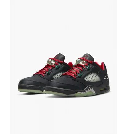 Кросівки чоловічі Air Jordan 5 Retro Low Sp Black Dm4640-036
