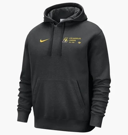 Худі чоловіче Nike Lal Clab Po Cts Black FQ3922-010