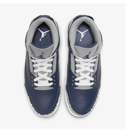 Кроссовки мужские Air Jordan 3 Retro Georgetown Blue Ct8532-401
