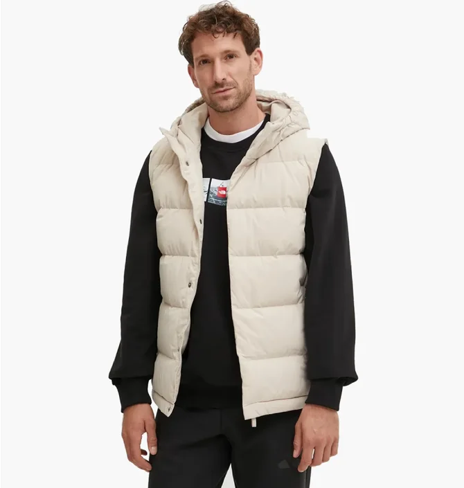 Жилетка мужская Adidas Helionic Beige IX8857