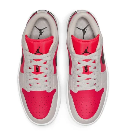 Кросівки жіночі Air Jordan 1 Low Grey/Pink DC0774-060