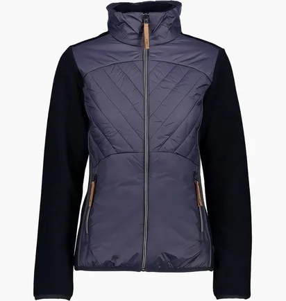 Олимпийка женская CMP Sweats Blue/Black 3H39276-N950