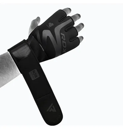 Рукавиці унісекс RDX Grappling Gloves Neoprene T15 Black GGN-T15MB