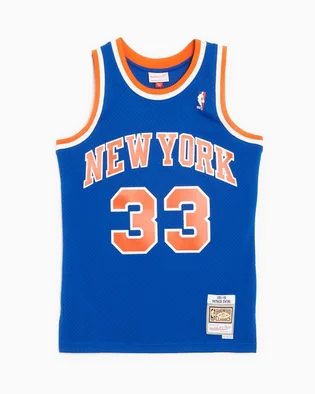 Майка чоловіча Mitchell & Ness Nba Swingman Ney York Knicks 91 Patrick Ewing Jersey Blue SMJYGS18186-NYKROYA91PEW