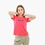 Футболка женская AUSTRALIAN Logo Flowers Tee Jersey V Orange LSDTS0027-227