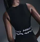 Топ женский Nike Pro Dri-Fit Cropped Tank Top Black FZ3615-010