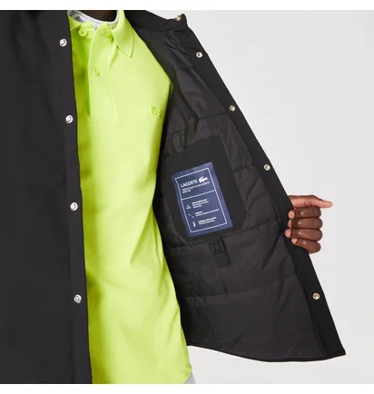 Сорочка чоловіча Lacoste Water-Resistant Overshirt Black CH2584-51-5HX