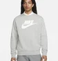Свитшот мужской Nike Sportswear Club Fleece Graphic Crew Grey Dq4912-063