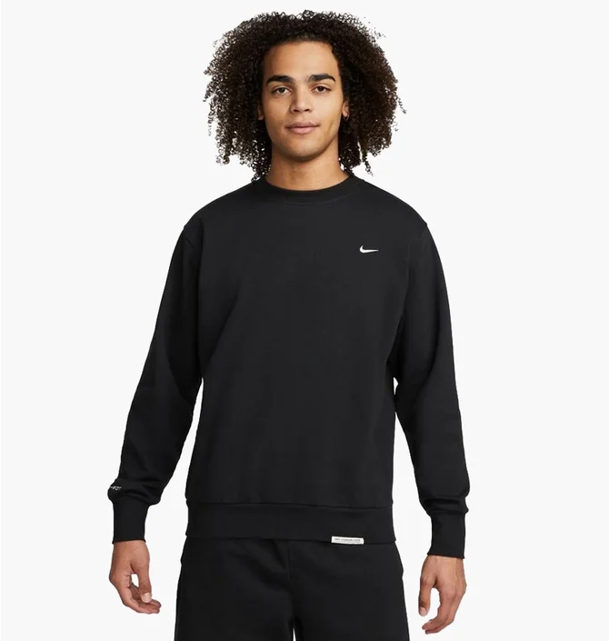 Толстовка чоловіча Nike M Nk Df Std Issue Crew Black Dq5820-010