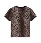 Футболка жіноча Puma Ess Graphics Leo Luxe Slim Black/Brown 634562-01