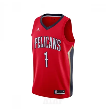 Майка чоловіча Air Jordan Nba New Orleans Pelicans Swingman Jersey Statement Edition Zion Williamson Red CV9486-660