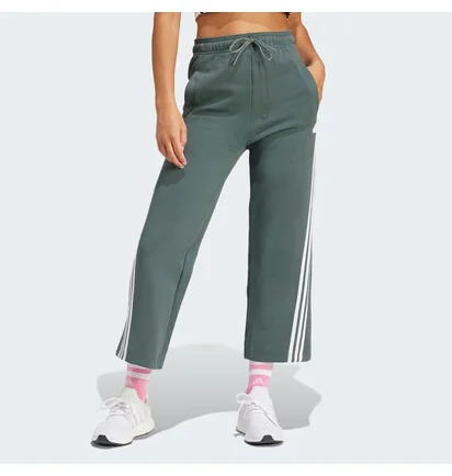 Штаны женские Adidas Future Icons 3-Stripes Open Hem Joggers Turquoise IR5740