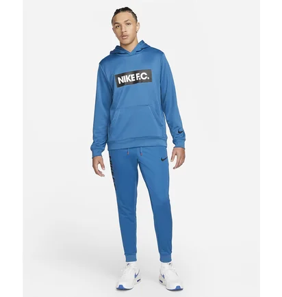 Худі чоловіче Nike Mens Soccer Hoodie Blue DC9075-407
