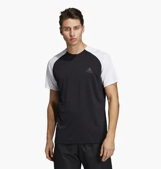 Футболка чоловіча Adidas Club Colour Block Tee Black DU0873