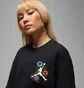 Футболка женская Air Jordan Flight Oversized Graphic T-Shirt Black IH2382-010