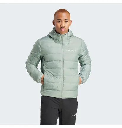 Куртка чоловіча Adidas Terrex Multi Light Down Hooded Green IP3549