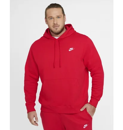 Худі чоловіче Nike Nsw Club Hoodie Red BV2654-657