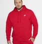 Худі чоловіче Nike Nsw Club Hoodie Red BV2654-657