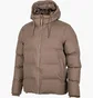 Пуховик унисекс Rains Jackets Brown 1506-TAUPE