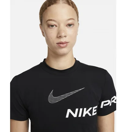Футболка женская Nike Df Grx Ss Crop Top Black Dx0078-010