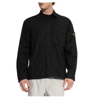 Куртка мужская Stone Island Overshirt Black L1S151200032-S0003-V0029