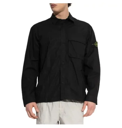 Куртка мужская Stone Island Overshirt Black L1S151200032-S0003-V0029
