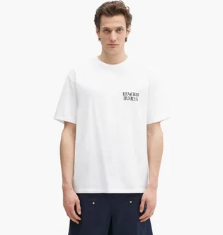 Футболка унісекс wacko maria Washed Heavy White 24FW-WMT-WT02