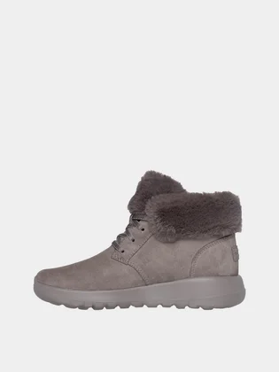 Ботинки женские Skechers On-The-Go Joy - Cozy Haven Beige 144334-DKTP