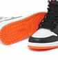 Кроссовки мужские Air Jordan 1 Retro High Og Electro Orange Black/White 555088-180
