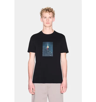 Футболка мужская Armani Exchange Black XM002214-AF10356-UC001