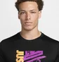 Футболка чоловіча Nike Dri-Fit Basketball T-Shirt Black FZ8085-010