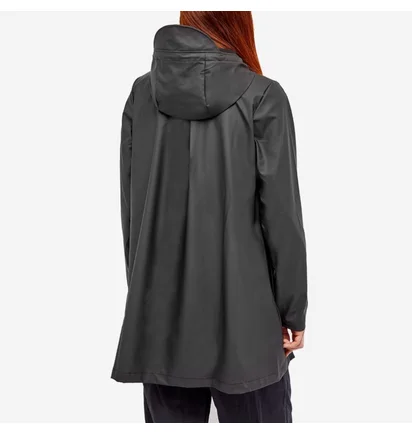 Парка жіноча Rains A-Line Rain Coat Black 18050-01
