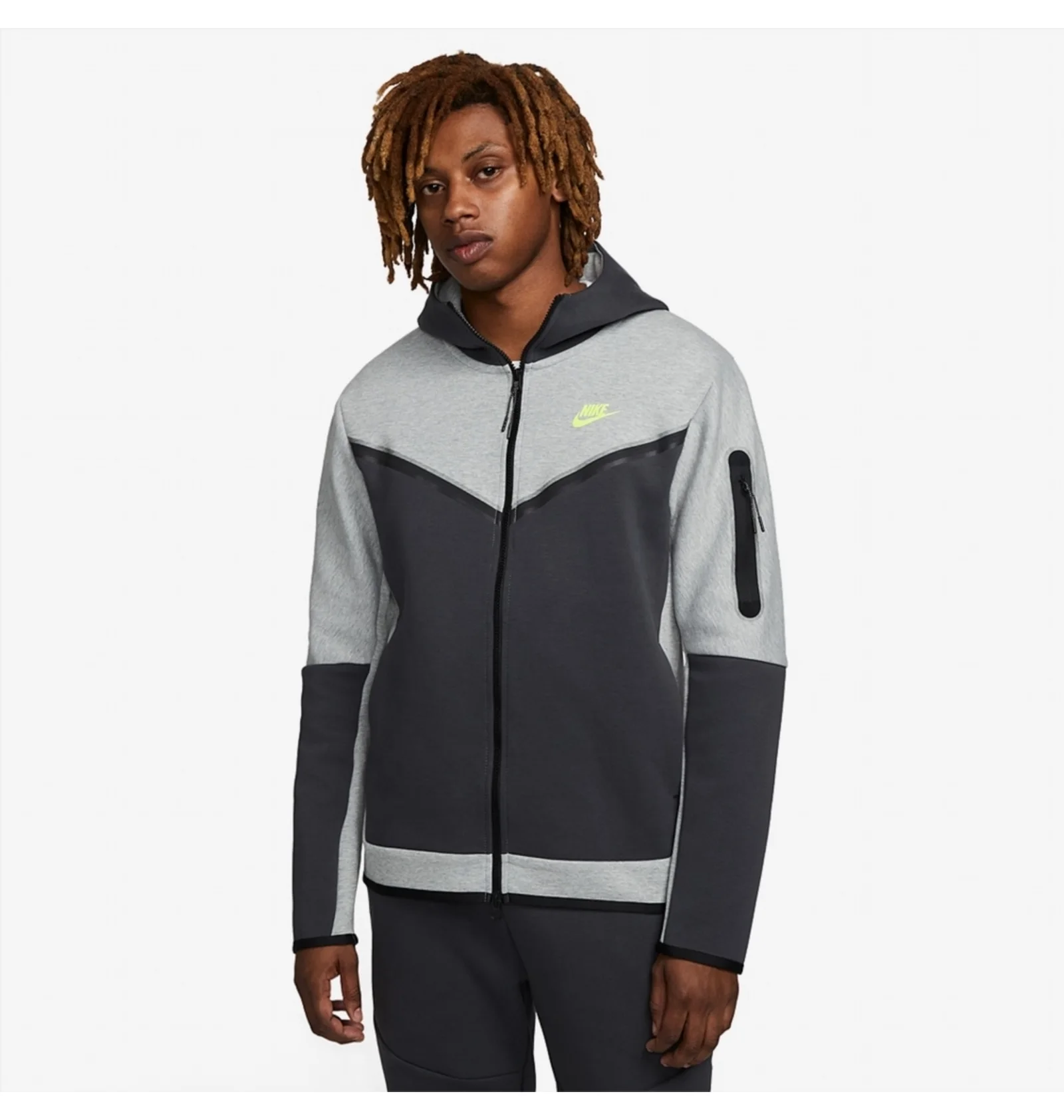 ᐉ Толстовка мужская Nike Sportswear Tech Fleece Full-Zip Hoodie