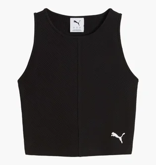 Топ жіночий Puma Ess Ribbed Black 629765-01