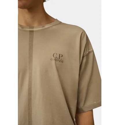 Футболка мужская C.P. Company Beige 19CMTS231A005431P-402