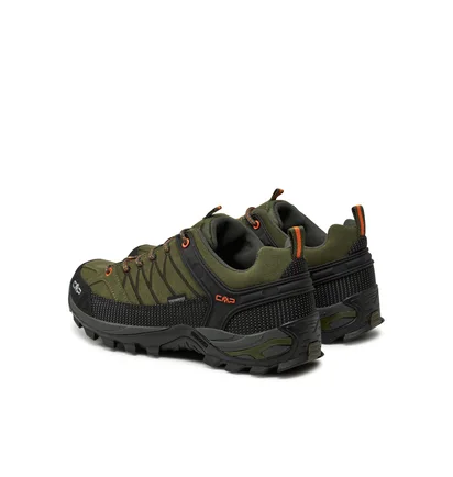 Кроссовки мужские CMP Rigel Low Trekking Shoes Wp Green 3Q13247-55ES