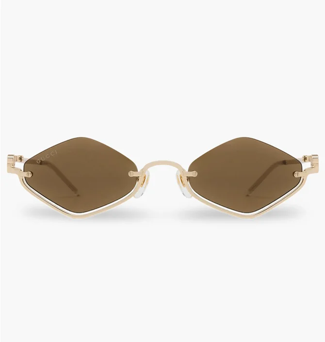 Сонцезахисні окуляри жіночі GUCCI Brown/Gold GG1604S-002-53