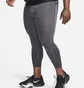 Лосины мужские Nike M Np Df 3Qt Tight Grey DD1919-068