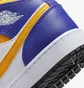Кроссовки детские Air Jordan 1 Mid Gs Blue DQ8423-517